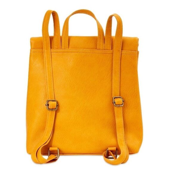 Autumn Gold Faux leather backpack ? main image 4